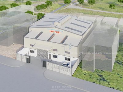 DATA cons cong ty co phan thiet ke xay dung data nha xuong hop phat long an