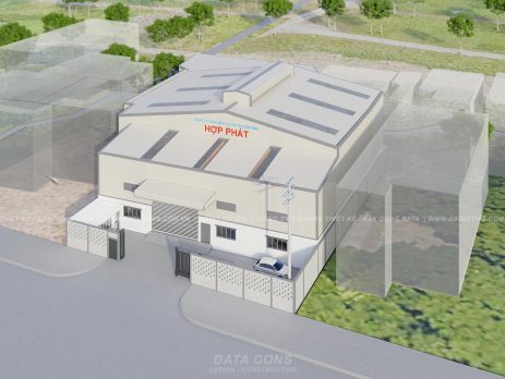 DATA cons cong ty co phan thiet ke xay dung data nha xuong hop phat long an