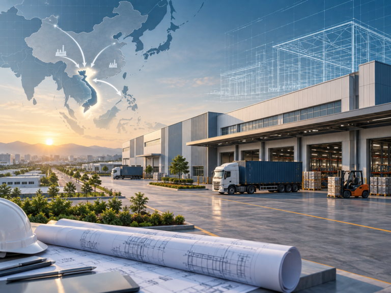 China+1 và làn sóng mở nhà máy tại Việt Nam: Checklist thiết kế nhà xưởng sẵn sàng sản xuất